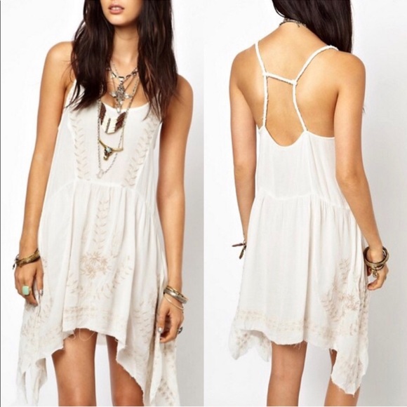 Free People | Meadows of Medallion White Dress - Picture 1 of 10